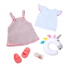 Our Generation Regular Outfit Unicorn Express Photo
