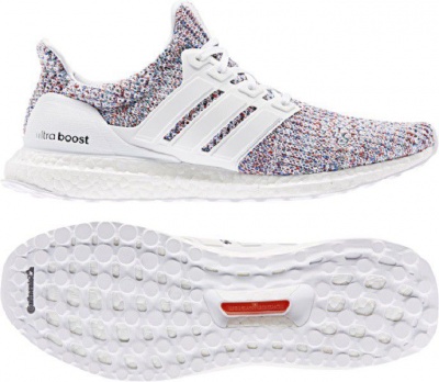Photo of adidas Men's UltraBoost 4.0 Running Shoes - Cloud White