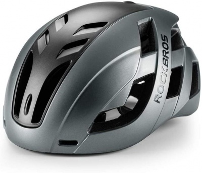 Photo of Rockbros Bike Helmet with 3" 1 Magnetic Removable Cover - Black