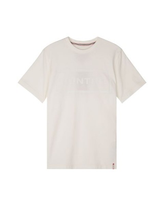 Hunter Mens Original T Shirt Off White