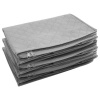 Maisonware Extra Large Heavy Duty Foldable Storage Bags - Set of 3 Photo