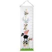 Launch Republic PVC Height Chart Farm Animals