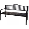 ECO Park Bench with Foldable Table in Middle Seating Photo