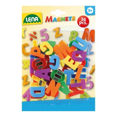 Lena Magnetic Capital Letters Set 3cm each 36 Pieces