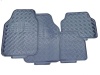 ACA Auto ACA - Aluminum Look Car Mat Set - 4 Piece Photo