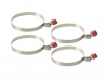 Egg Rings Set - Stainless Steel - 4 Pack Photo