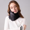 Ergonomic Travel Pillow - Black Photo