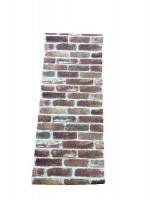Brown Natural Brick Pattern Home Decor Wallpaper