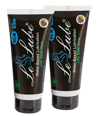 Photo of LeLube Le'Lube Water-based Personal Lubrication Double Pack