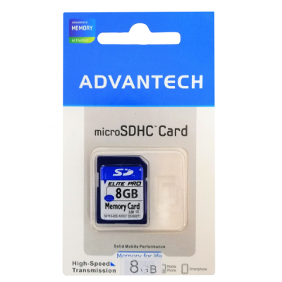 Photo of Adventech 8GB Class10 micro SD Card with SD Adapter