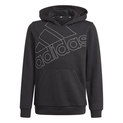 Photo of adidas Boys' Essentials Logo Hoodie - Black/White