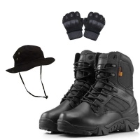 DELTA FAS Tactical and Hiking Boots Combo black