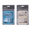 Bulk Pack x 2 Manicure Set In Leatherette Zipbag 7 Piece Photo