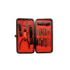 12 Piece Quality Manicure & Pedicure Set Nail Clipper Kit - Black Photo