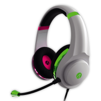 Stealth Metallic Multiformat Stereo Gaming Headset Pink Green Neon