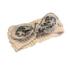 Embroidered bow Headband Photo