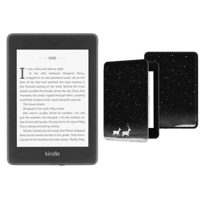 Photo of Kindle Paperwhite 10th Gen Wi-Fi With S/O 8GB - Deer Snow Cover Bundle