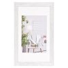 Henzo Modern Wooden Frame White Picture - Size 30x45cm - 1 Pack Photo