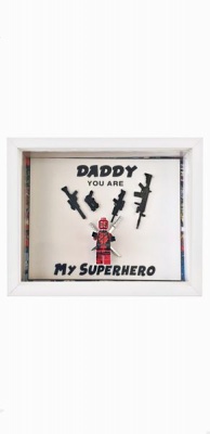 Photo of Kika Crafts Super Hero Daddy - Fathers Day Boxed Frame Gift Set