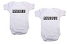 Qtees Africa - Double Trouble twin pack baby grows Photo