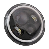 75W Round 7 LED Headlight For Jeep