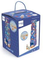 Scratch Europe Space Stacking Tower and Play Box Set of 5
