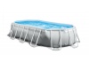 Intex 5 03mx2 74mx1 22m Prism Frame Oval Pool Set Photo