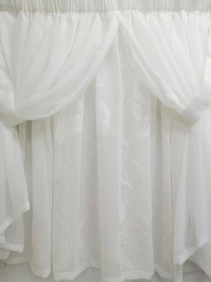 Photo of MrCurtain Mr. Curtain - White Kitchen Curtain