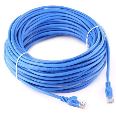 Photo of Cell N Tech Super High Speed EtherNet Cat6 Networking Patch Cable - 50 Meter -Blue