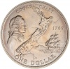 New Zealand Captain Cooks Voyage 1969 Large Dollar Coin Photo