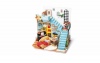Robotime Wooden DIY House - Joy's Peninsula Living Room Photo