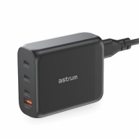 Astrum 100W GaN fast Type C PD 4 ports Charger Laptop Mobile Pro PD140