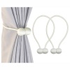 Matoc Designs Matoc Magnetic Curtain Tieback - Ball - White Photo