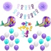 Mermaid Birthday Party Balloon Decoration Set Photo