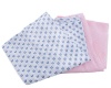 George Mason Baby George & Mason Baby - Girls 2 Pack 100% Cotton Muslins Photo
