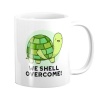 PepperSt Pappa Joe Mug - We Shell Overcome Photo