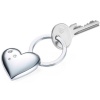 Troika Keyring Heart Shiny Heart Silver Colour with Swarovski Crystals