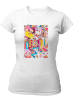 PepperSt Ladies White T-Shirt - Doodle Hive Photo