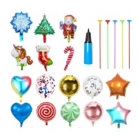 Jacaranda 22 Pieces Foil Inflatable Balloon Party Decorations Supplies