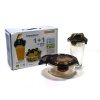 1 1 Glass Food Bowl and Drink Bottle Container Combo Set Photo