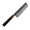 Hand-forged Japanese 'Nakiri' vg10 Damascus Steel Bunka Cleaver Photo