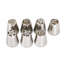 7 Pieces Stainless Steel Icing Piping Nozzles for Decorating Cakes