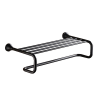 Trendy Taps BTB019 Blackened Brass Towel Rail Shelf Photo