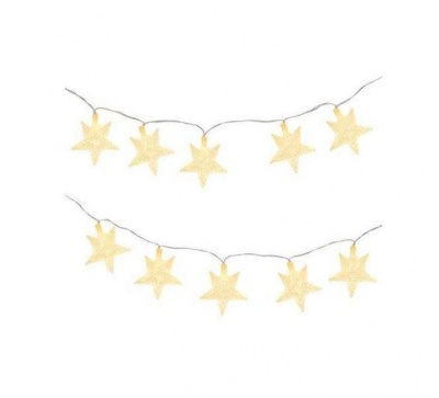 Photo of Larrys Life Christmas Star String Lights