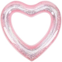 Hubbe Inflatable Heart Sequins Tube 90cm