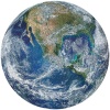 ATOUCHTOTHEWORLD Earth Jigsaw Puzzle 500 Pieces Round Full Planet Surface Puzzle Photo