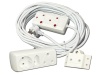 Everlotus Extension Cord 10M Bundle With 3 Way Multi Plug And 1 Adapter Photo