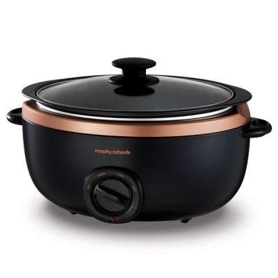 Photo of Morphy Richards Slow Cooker Rose Gold 6.5L 163W "Sear and Stew"