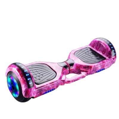 8 Self Balancing Hoverboard With Bluetooth Galaxy Pink