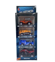 Die Cast Metal Toy Car Set 4 Piece